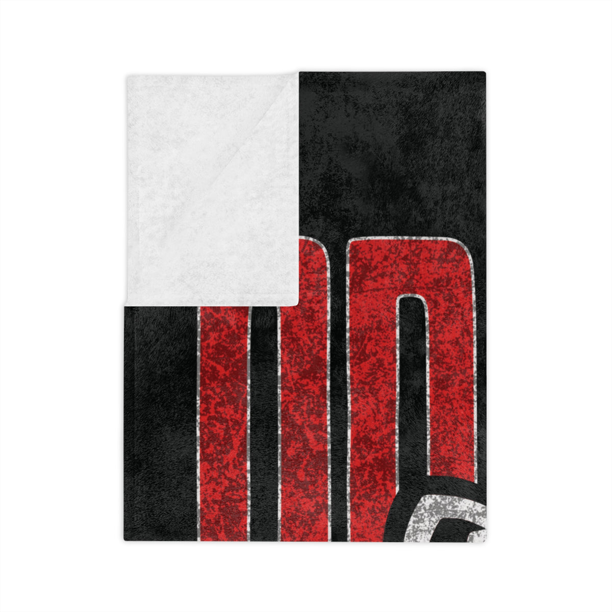 Odessa Bulldogs Mascot Blanket | Velveteen Microfiber Blanket