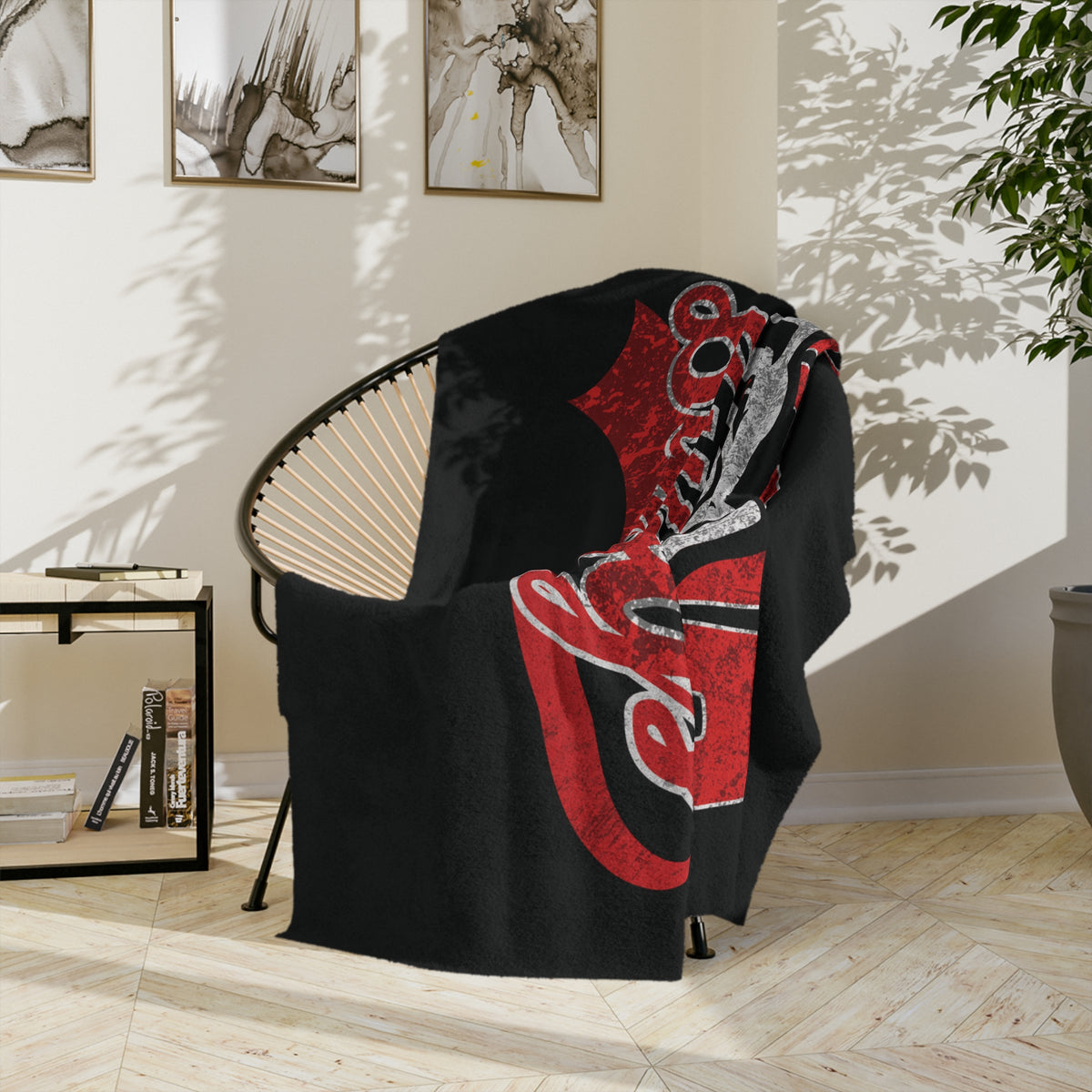 Odessa Bulldogs Mascot Blanket | Velveteen Microfiber Blanket
