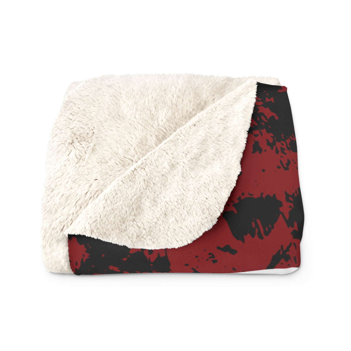 Odessa Bulldogs Sherpa Fleece Blanket | Bulldog Mascot Team Throw
