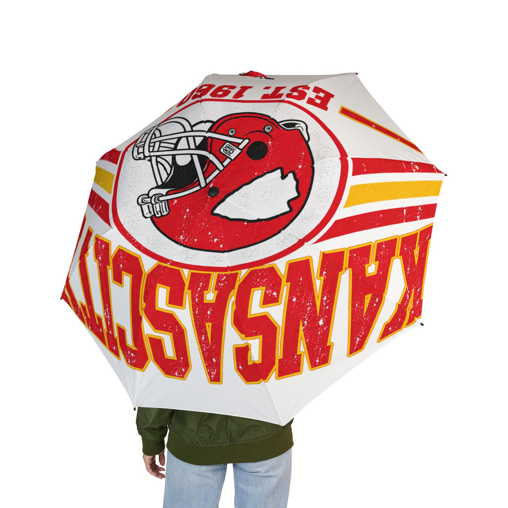 KC Football Foldable Umbrella