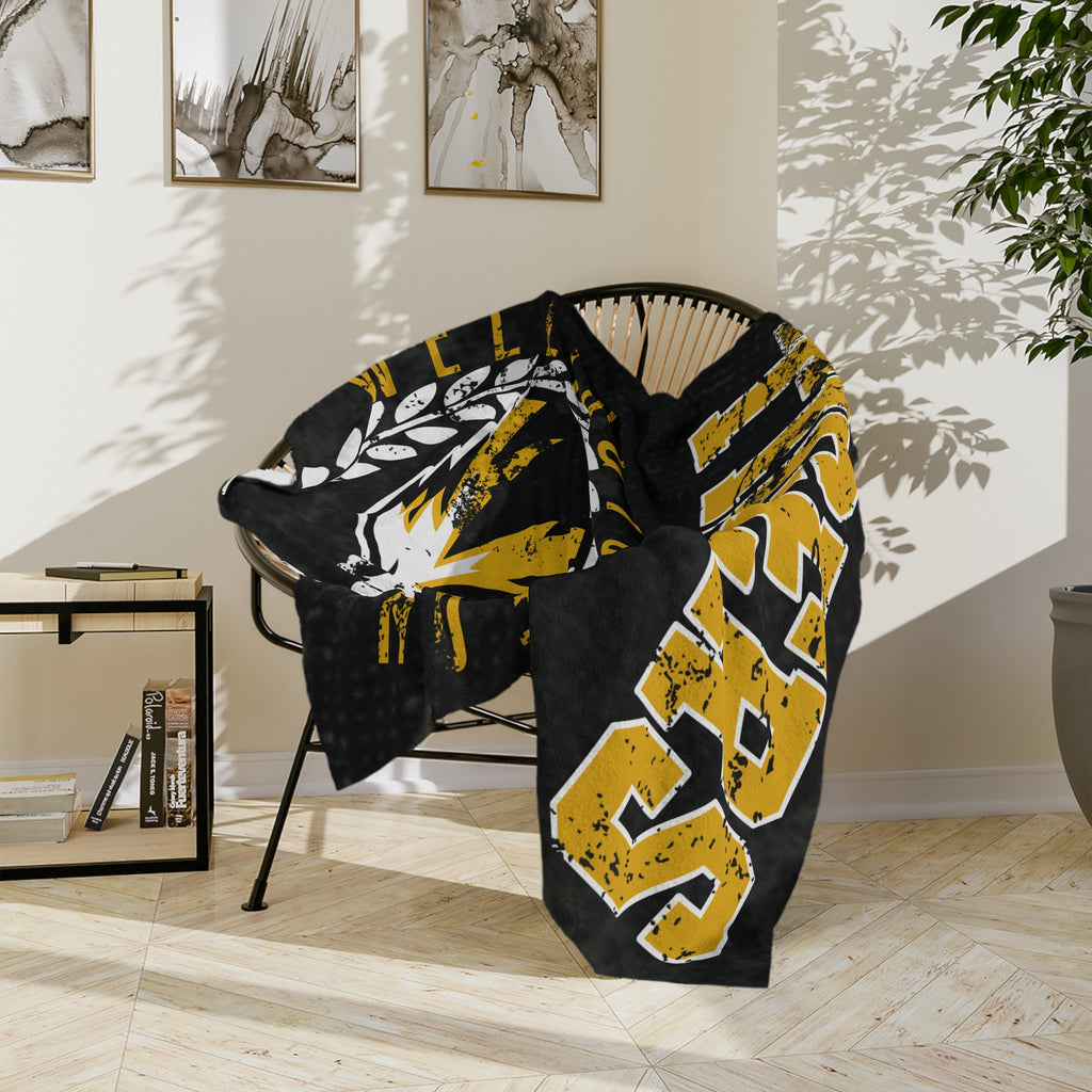 Wellington Napoleon Tigers Microfiber Blanket