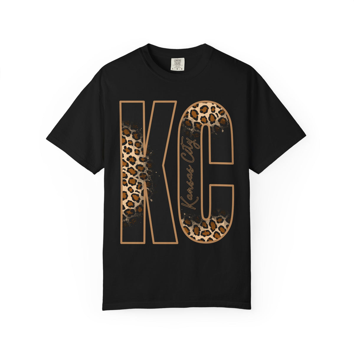 Kansas City Football Comfort Colors Tee