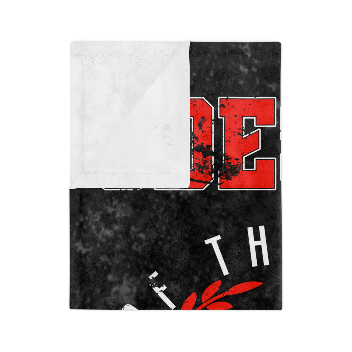 Odessa Bulldogs Velveteen Throw Blanket — "Home of the Bulldogs" Microfiber Cozy Throw