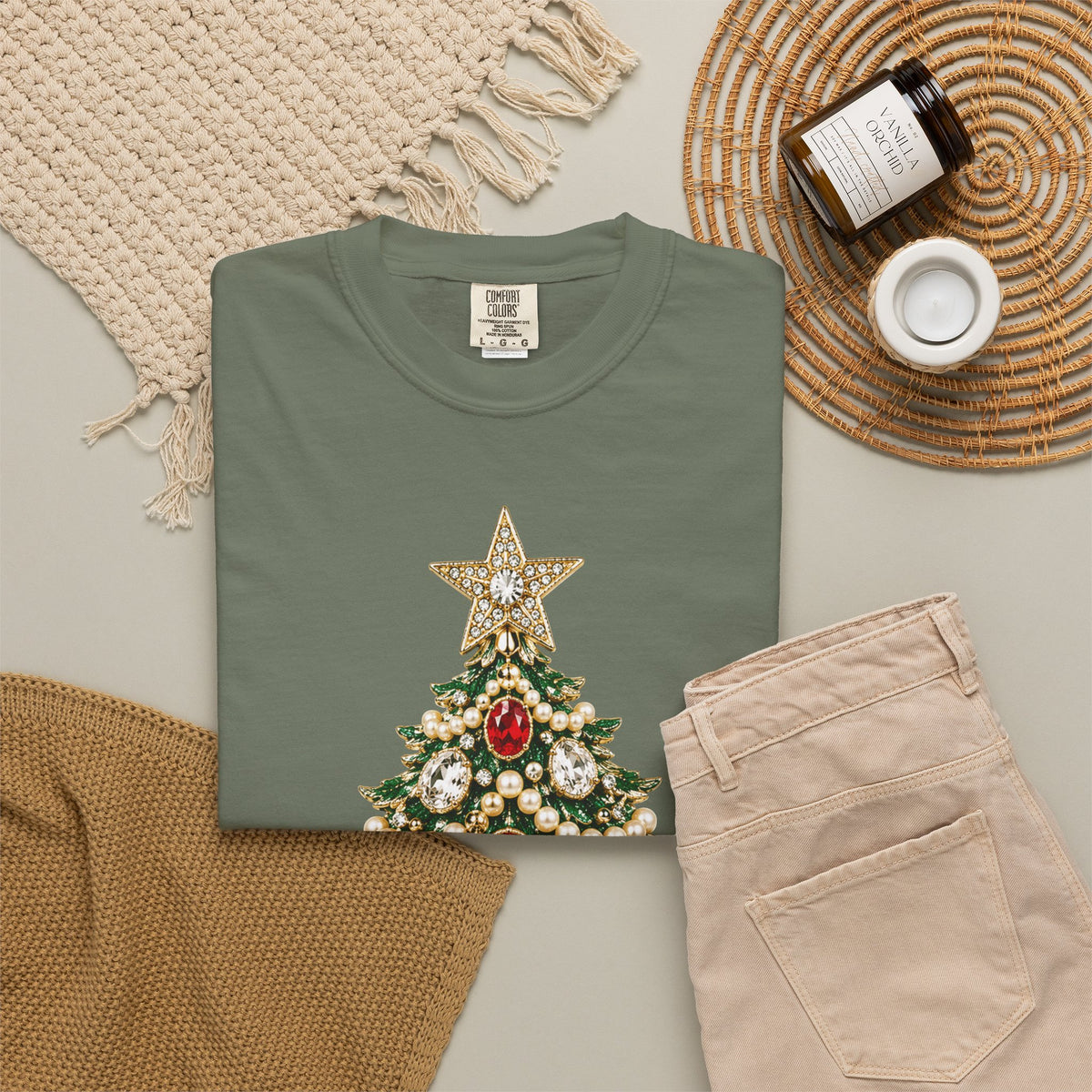 Vintage Christmas Tree Tee