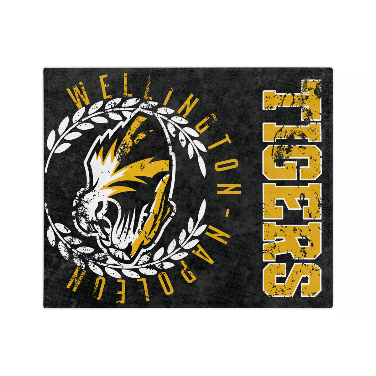 Wellington Napoleon Tigers Microfiber Blanket