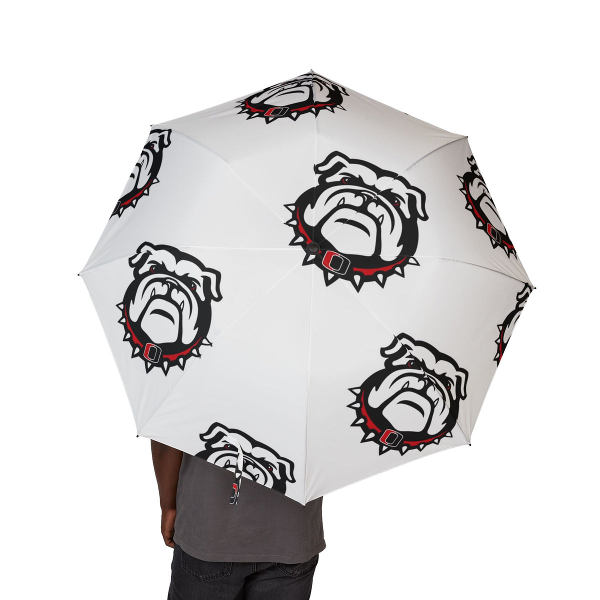 Bulldogs Semi-Automatic Foldable Umbrella