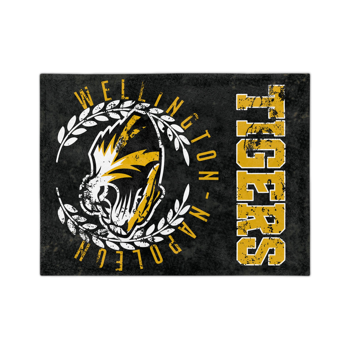 Wellington Napoleon Tigers Microfiber Blanket