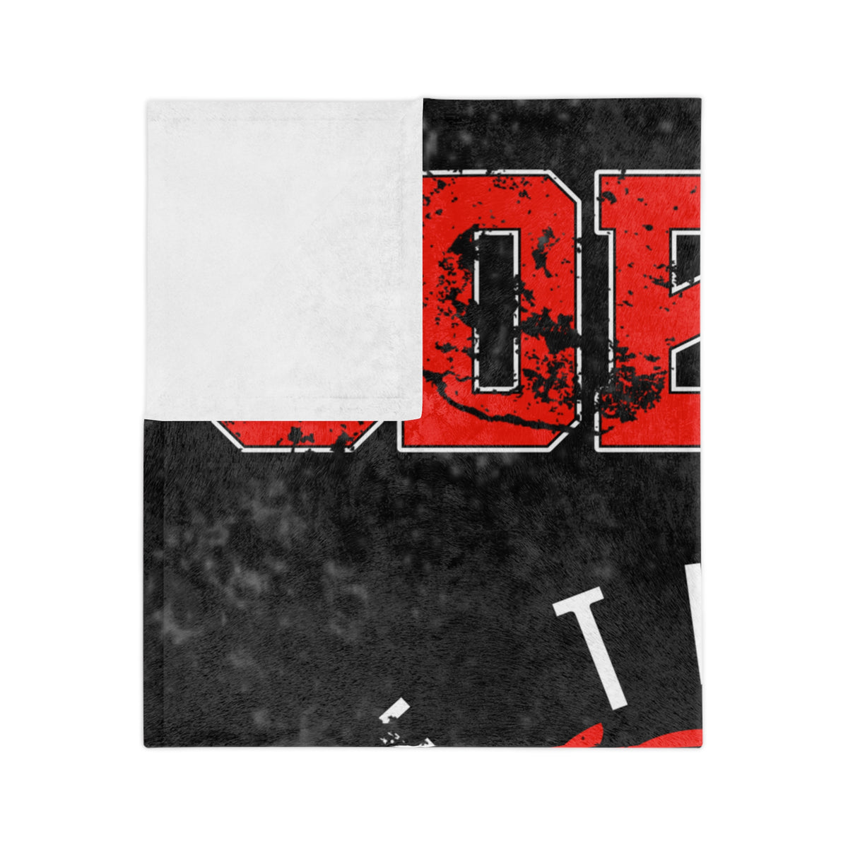 Odessa Bulldogs Velveteen Throw Blanket — "Home of the Bulldogs" Microfiber Cozy Throw