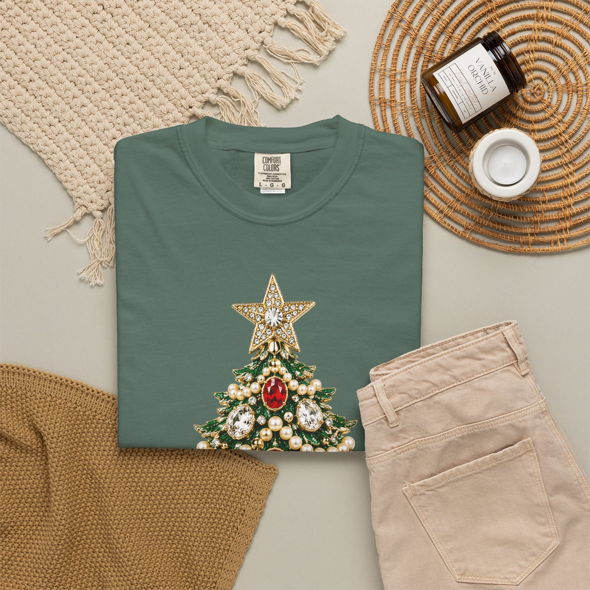 Vintage Christmas Tree Tee