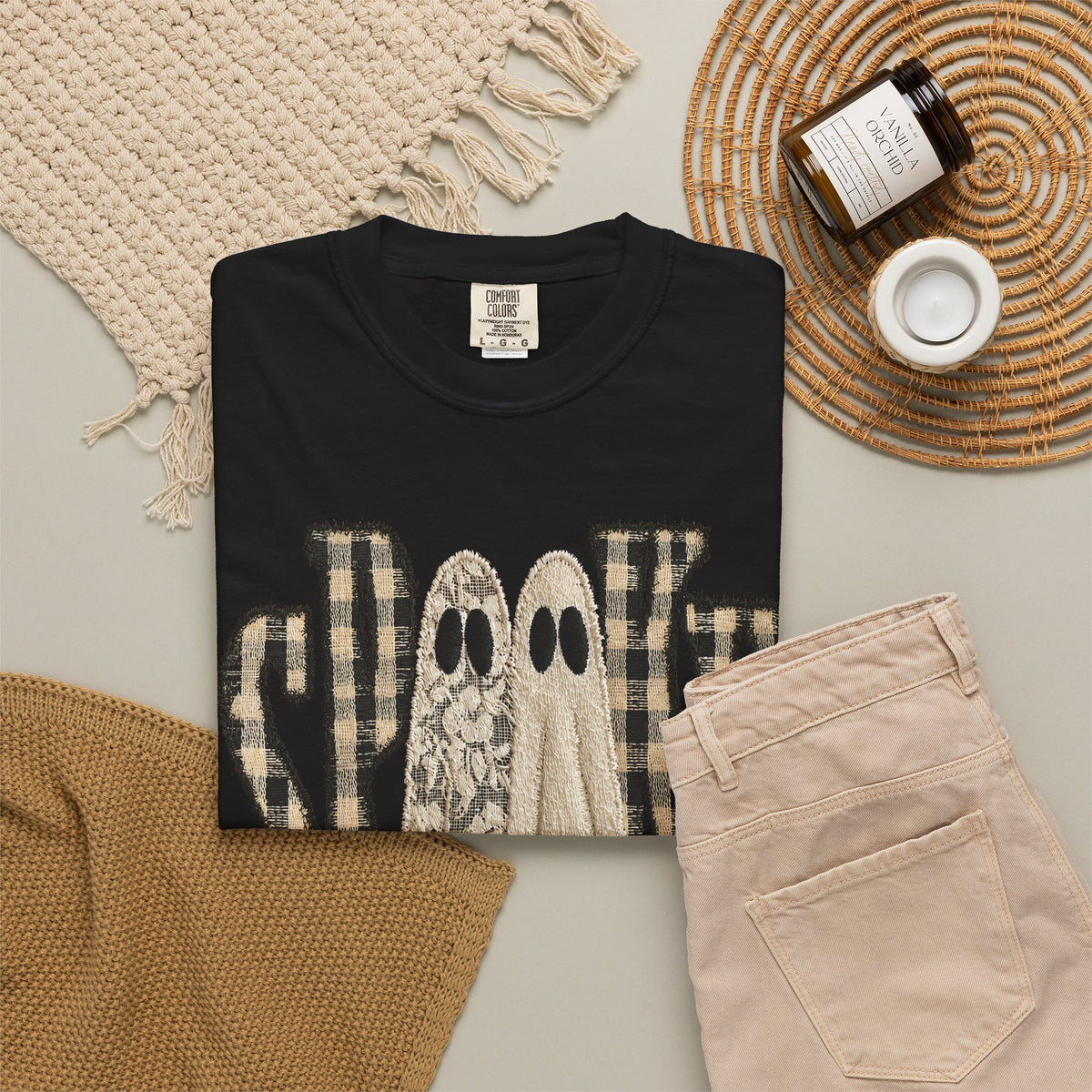 Spooky Lace Ghost Tee