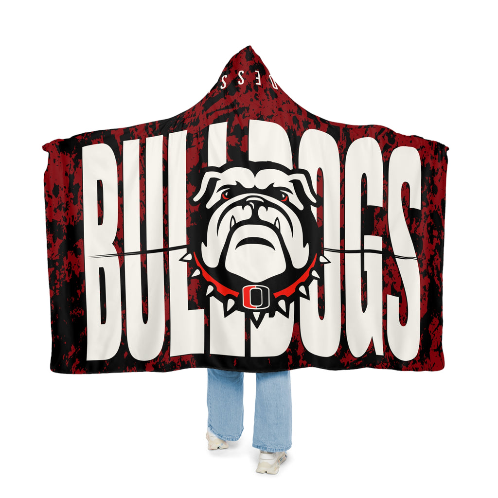 Odessa Bulldogs Hooded Blanket